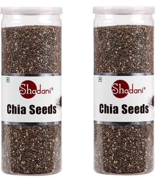 Shadani Chia Seeds Can 200g (Pack of 2)
