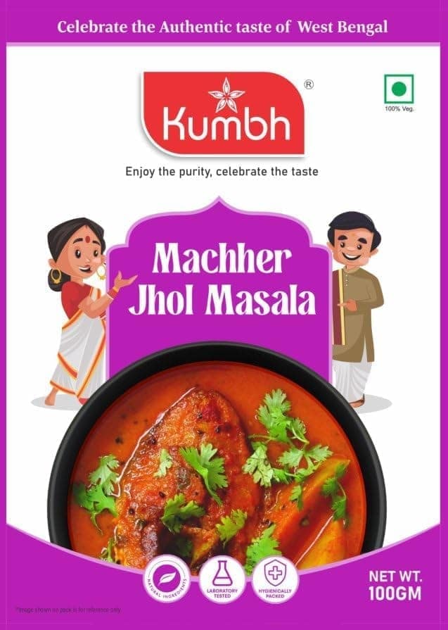 Kumbh Machheer Jhol Masala 100 Gm view 5