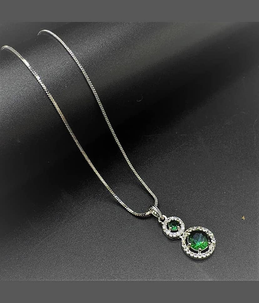 Charms Green Pendant ( Pack of 1 ) view 2