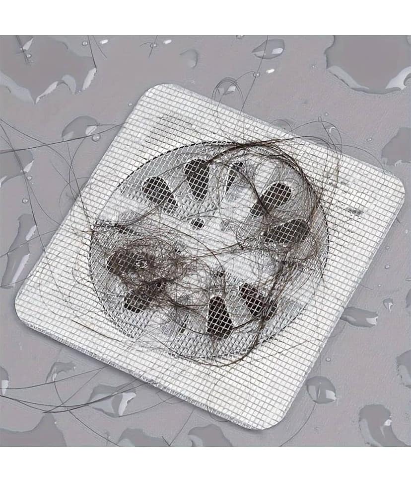 Bhavyta Drain Hair Catcher Mesh Drain Cleaner Pad Disposable Drain Hair Catcher 100 view 2