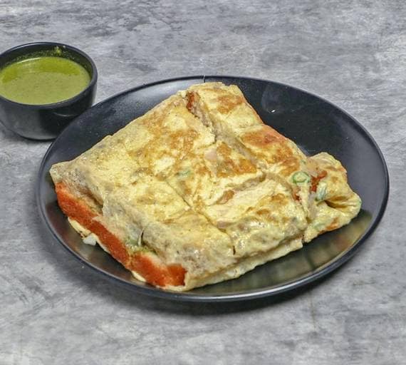 Masala Bread Omlete