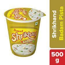 AMUL SHREEKHAND BADAMPISTA 500GM view 6