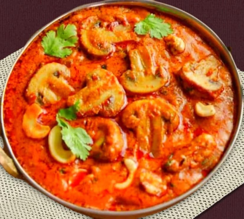 Mushroom masala