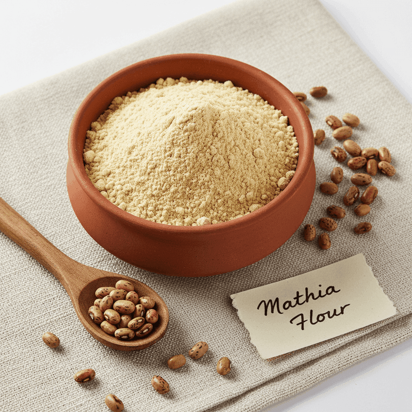 Organic Math Dal Flour - Premium Quality view 3