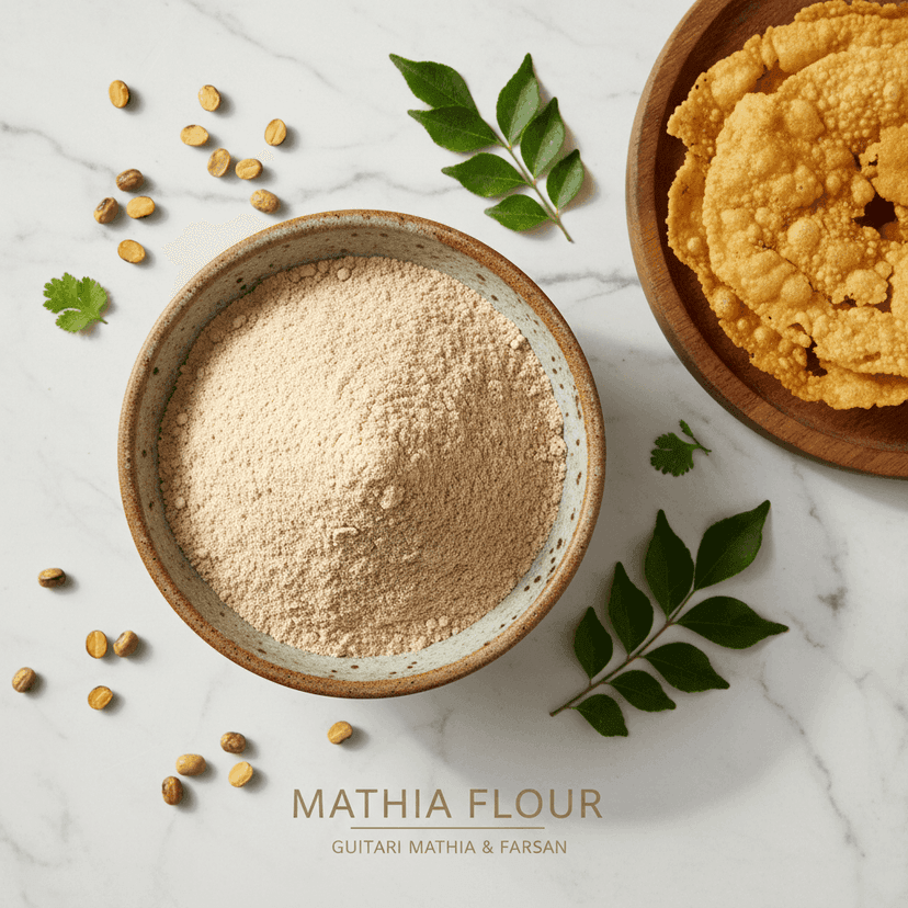 Organic Math Dal Flour - Premium Quality view 4