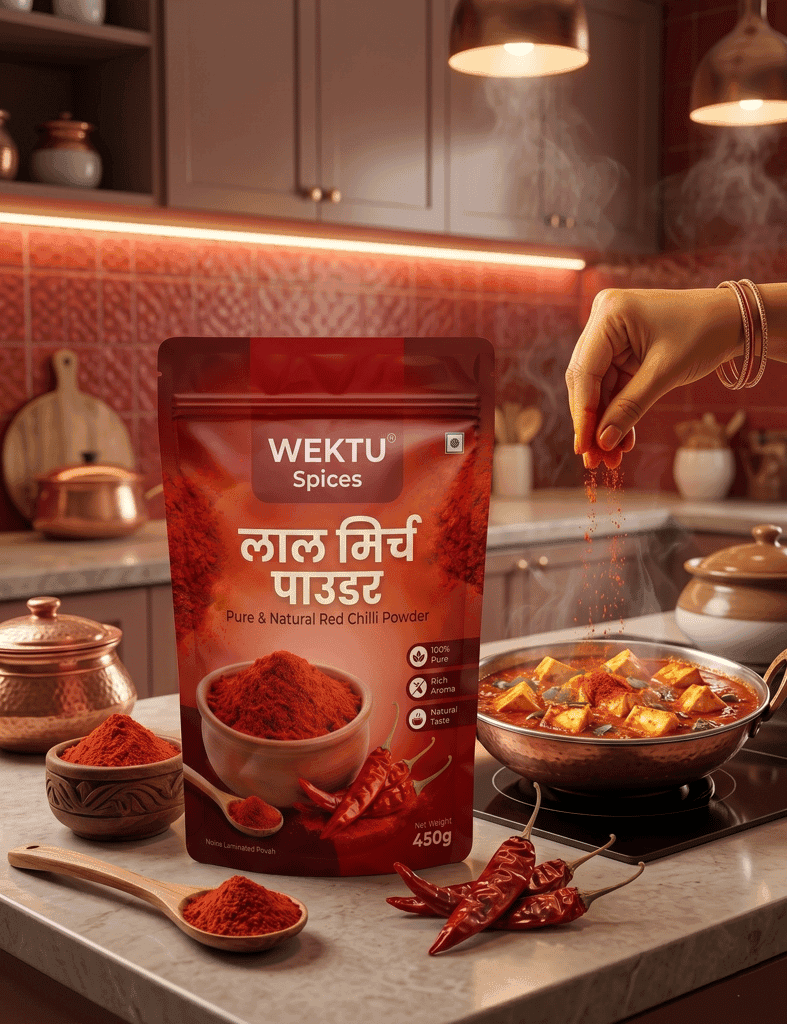 WEKTU Spices Lal Mirch Powder. view 3