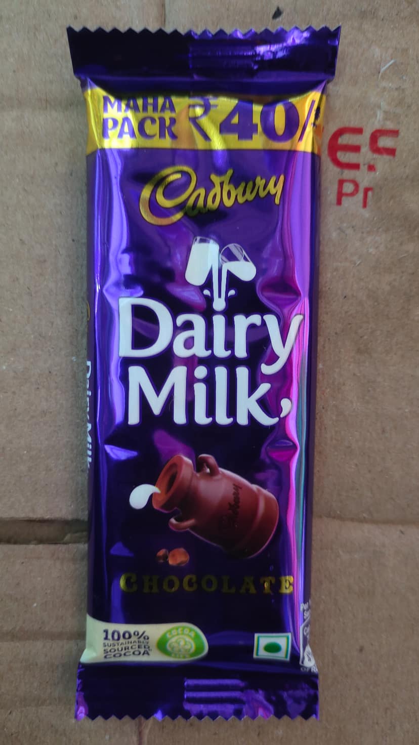 Cadbury dairy milk chocolate