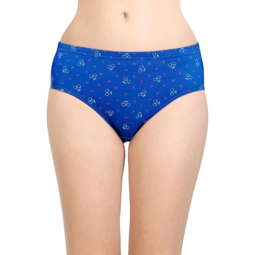 Bodycare women's combed cotton assorted Hipster Panty Pack of 6 ( E3700-D ) view 2