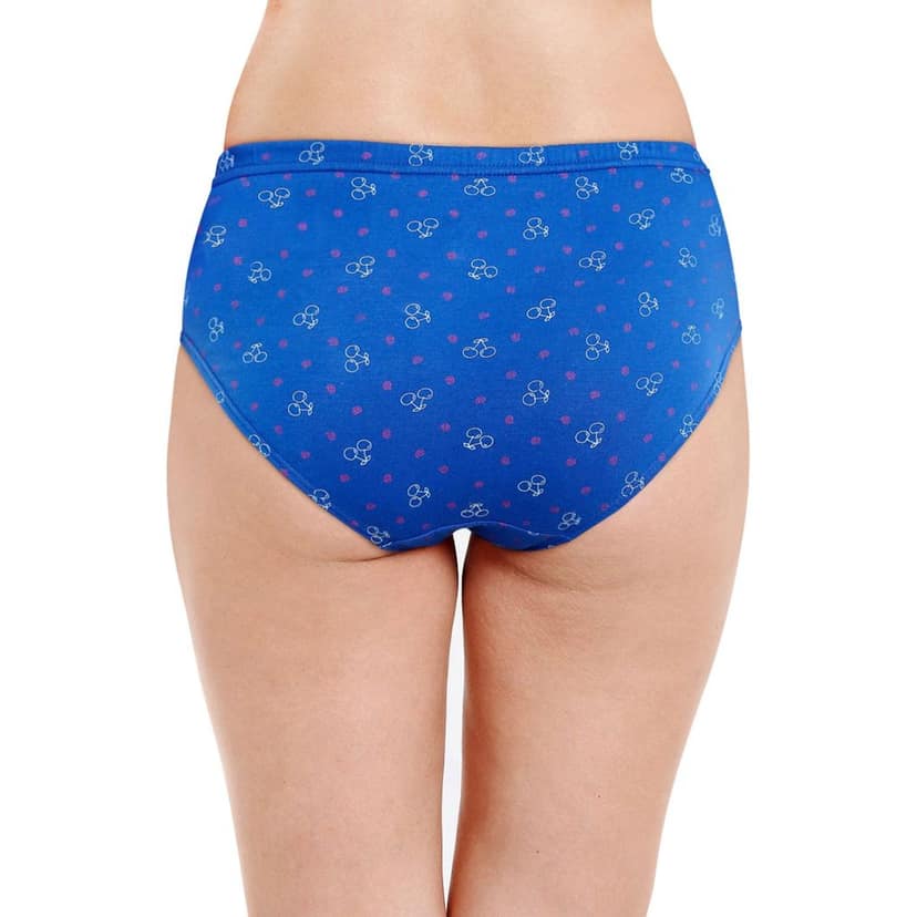Bodycare women's combed cotton assorted Hipster Panty Pack of 6 ( E3700-D ) view 3