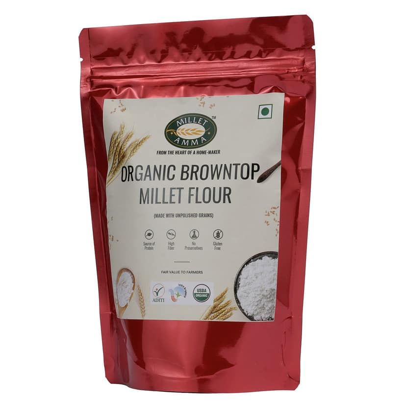 Brown Top Flour view 3