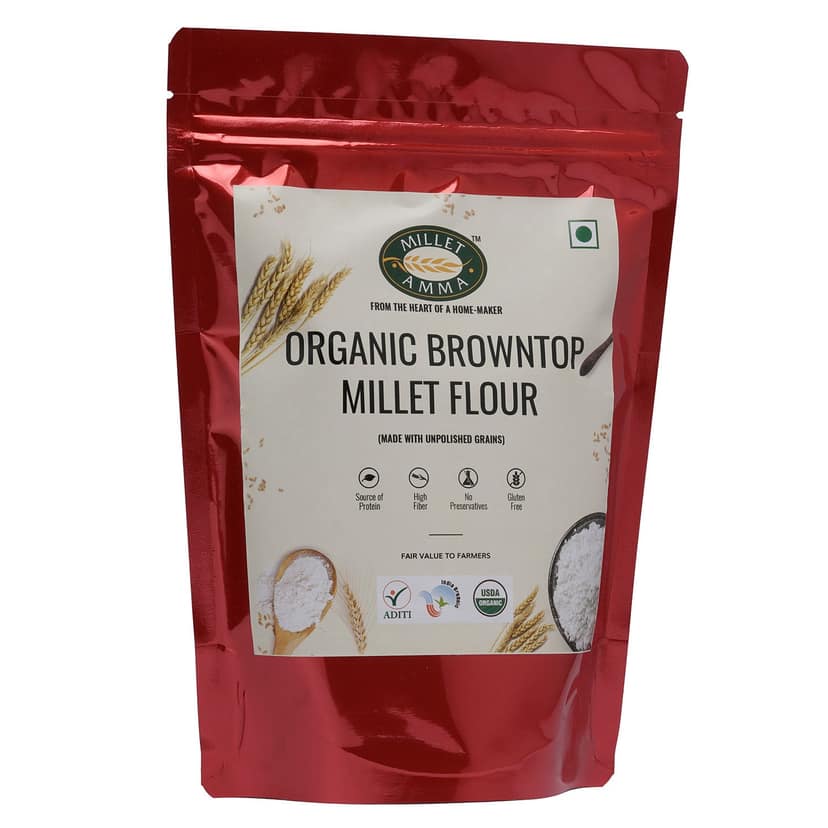 Brown Top Flour view 4