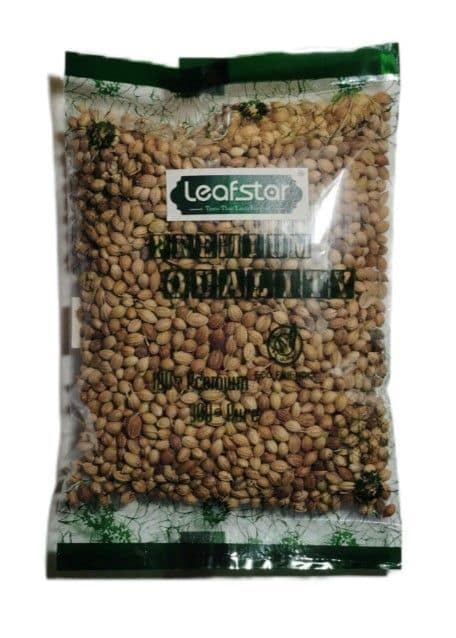 Leafstar Coriander Seeds / Dhaniya Sabut - 100 gm - One pack