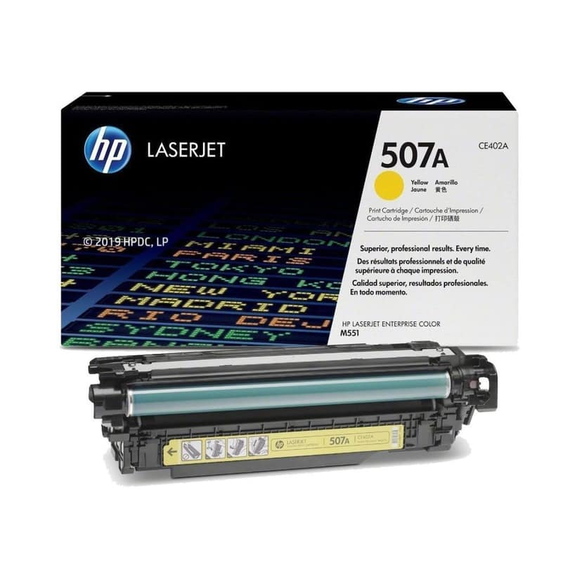 HP 507A Yellow Original LaserJet Toner Cartridge (CE402A) view 4