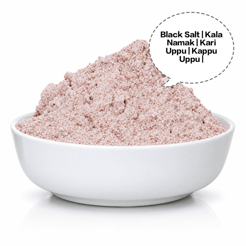 Black Salt | Kala Namak | Kari Uppu | Kappu Uppu | Sanchal view 2