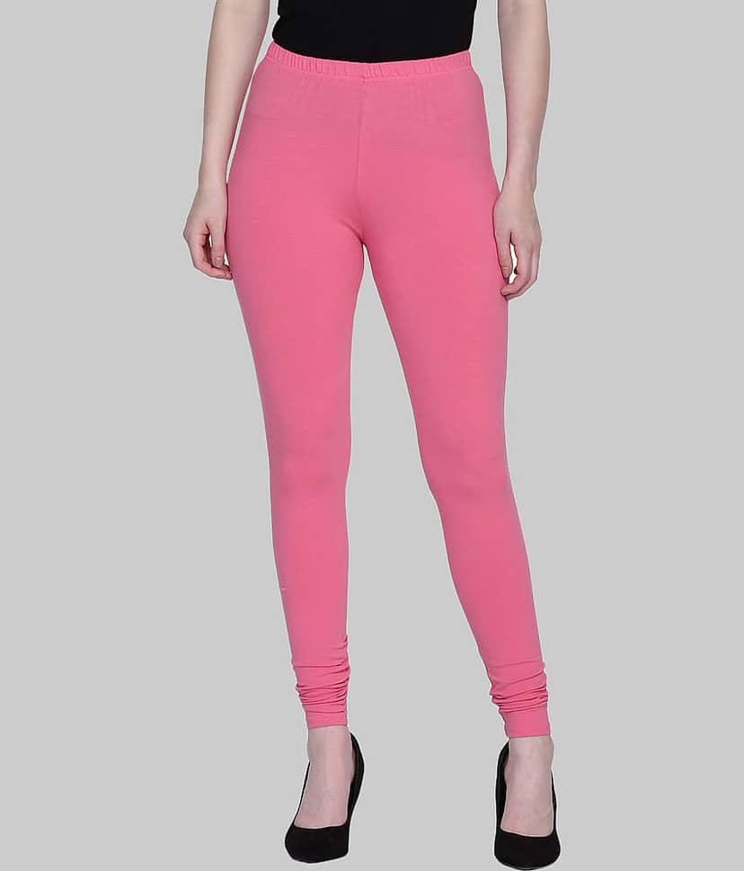 FnMe - Multicolor Cotton Women's Leggings ( Pack of 3 ) view 2