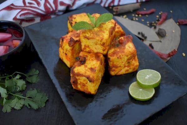 Ajwain paneer tikka