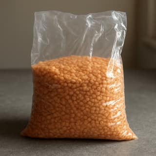 Meera Store's masoor dal (red lentils)