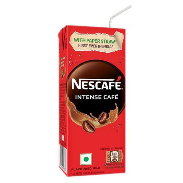 Nescafe Ready To Drink Intense Cafe Cold Coffee - Flavoured Milk, 180 ml