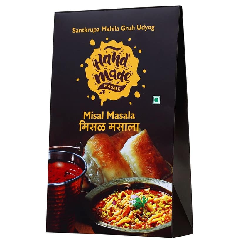 Handmade Masale Misal Masala | Authentic Indian Spice Blend | 100% Natural and Fresh | No Artificial Flavors or Preservatives | Vegan and Gluten-Free view 4
