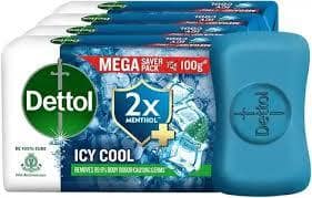 DETTOL ICY COOL 100GM X 5N