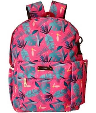 MISHK Pink Nylon Backpack For Kids