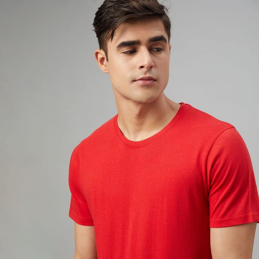 FTX Men Roundneck Cotton Rich Tshirt view 3