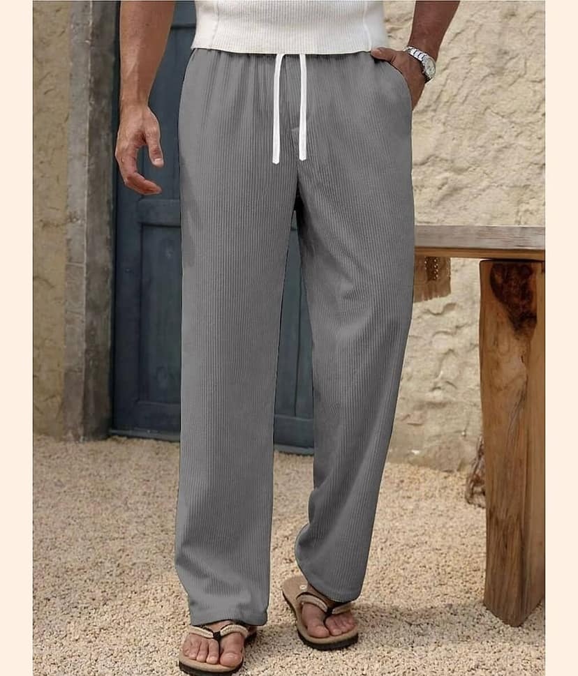 Nofilter Loose Men's Korean Pant - Beige ( Pack of 1 )