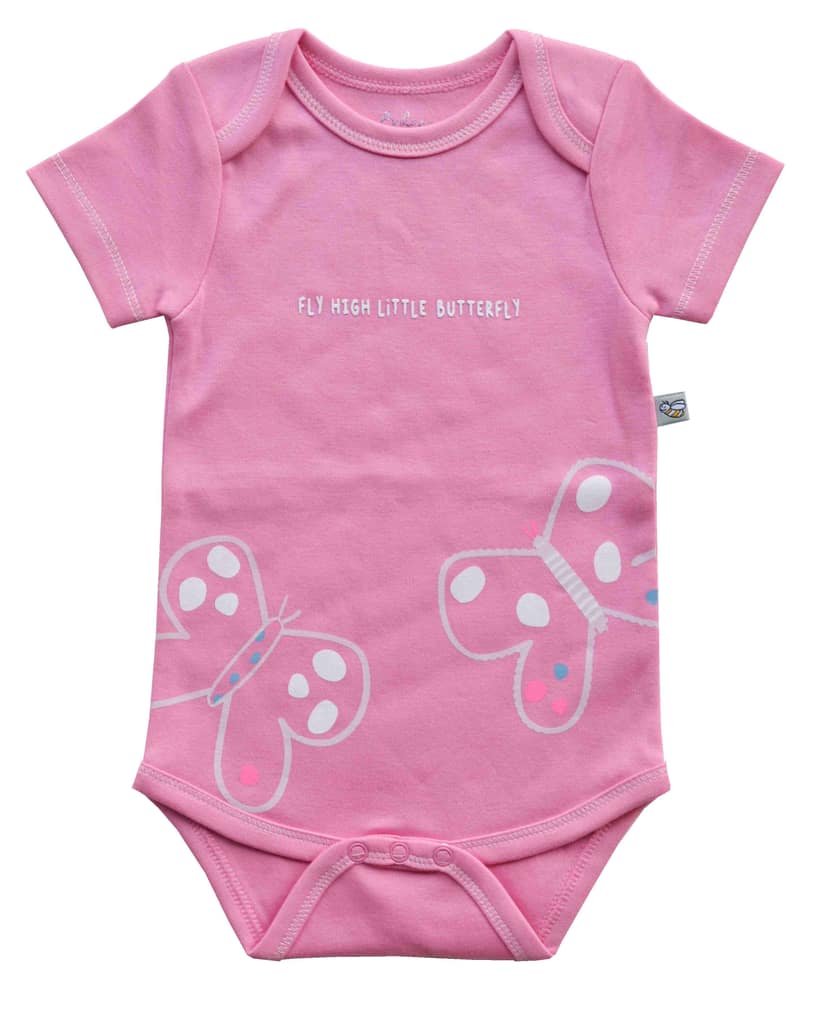 Baby Girls Romper/Onesie,Color-Pink