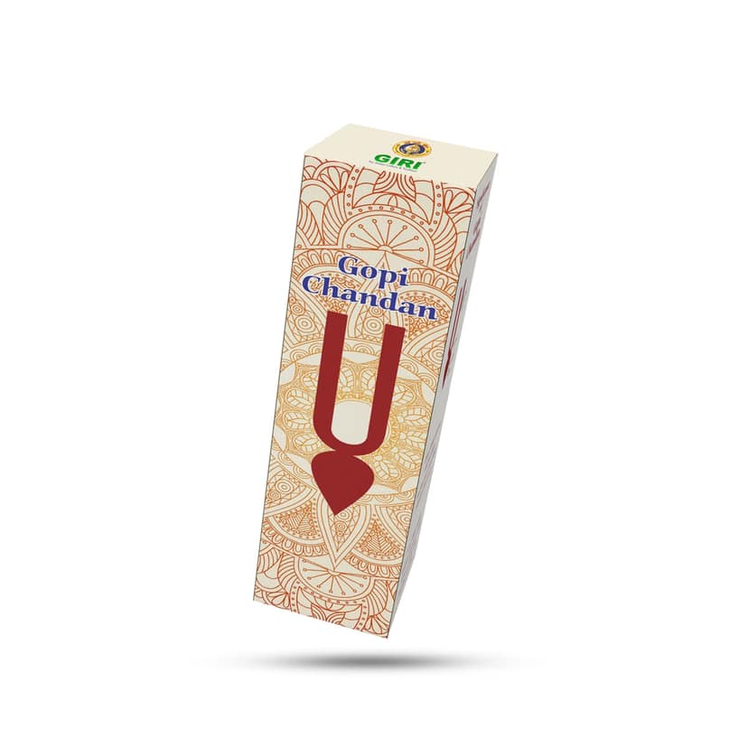 Giri Gopi Chandan Long Sticks - 60 Gms | Namakatti | Thiruman | Srichurnam | Holy Stick for Tilak