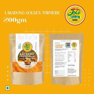 Jote Masala Lakadong Golden Turmeric Powder 200 Gms