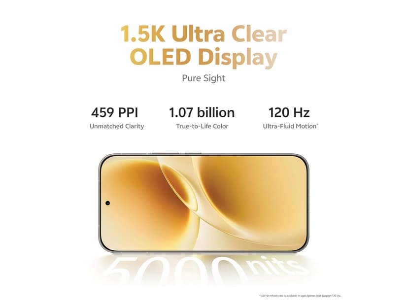 Vivo V70 Elite 5G (8GB RAM, 256GB Storage) 5G Mobile Phone with FHD+ Display, Smooth Performance & Powerful Battery - Sand Beige view 4