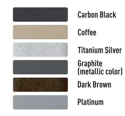 Eurodomo Eurostone 610 - 61 Carbon dark Brown view 2