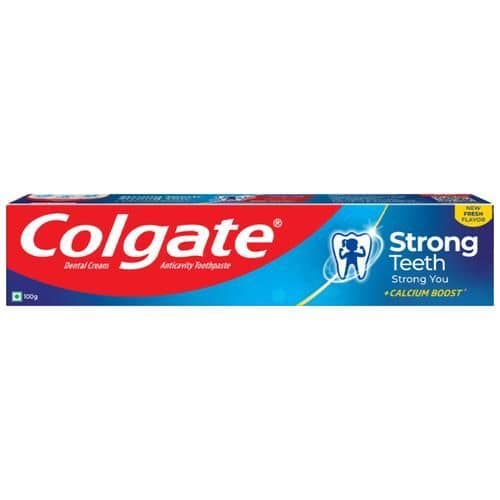 Colgate Toothpaste Dental Cream Strong Teeth, 100 gm