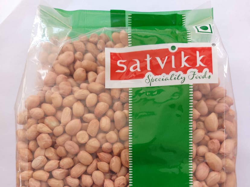 Satvikk Ground Nuts (Peanuts) 500g
