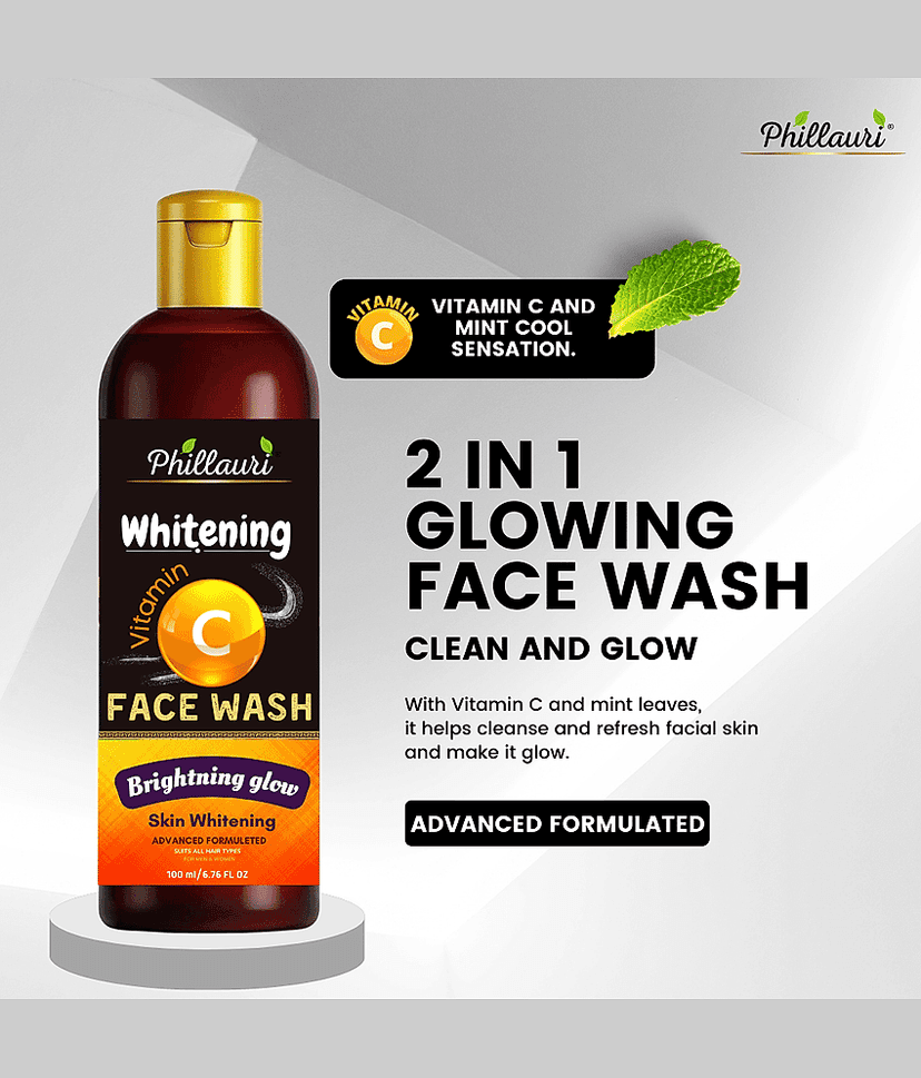 Phillauri - Dark Spots Removal Face Wash For All Skin Type ( Pack of 2 ) view 2
