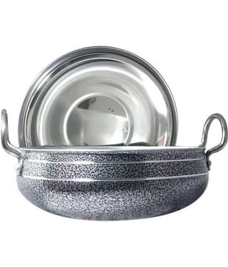 bartan hub - na Aluminium Enamle Handi 1500 ml ( Pack of 1 )