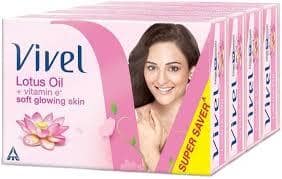 VIVEL LOTUS OIL SOAP 100GX3+1