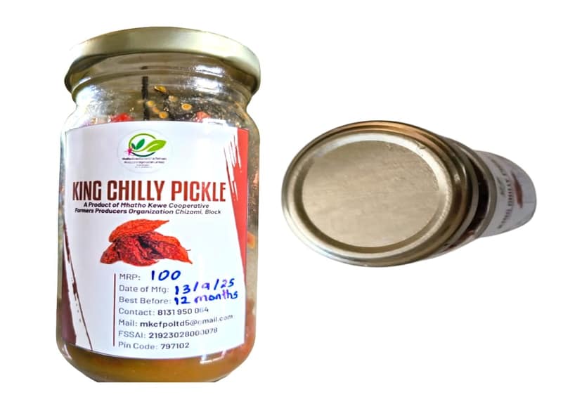 King Chilly Pickle by Mhatho Kewe Cooperative view 3
