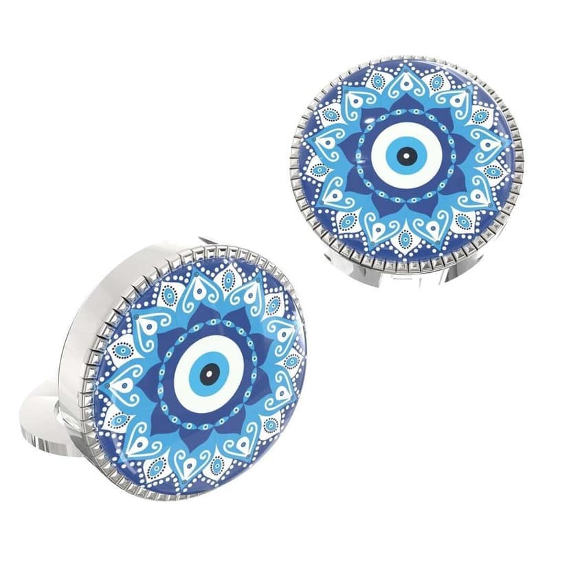 The Smart Buttons - Shirt Button Cover Cufflinks for Men - OM Style view 2