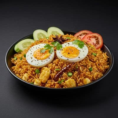 Hyderabadi Egg Fried Rice