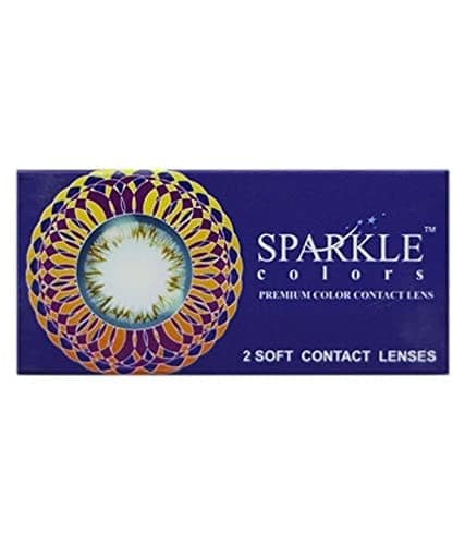 MD SPARKLE QUARTERLY GRAY COLOR CONTACT LENS WITH CASE AND 80ML SOLUTION (PACK OF 1 PAIR) view 2