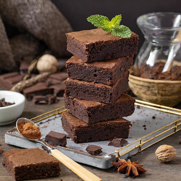 Eggless Brownie
