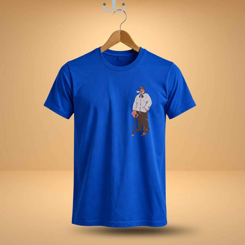 Trishoolin "Retro Gentleman" Anime Theme Graphic T-Shirt | Design 40012MB
