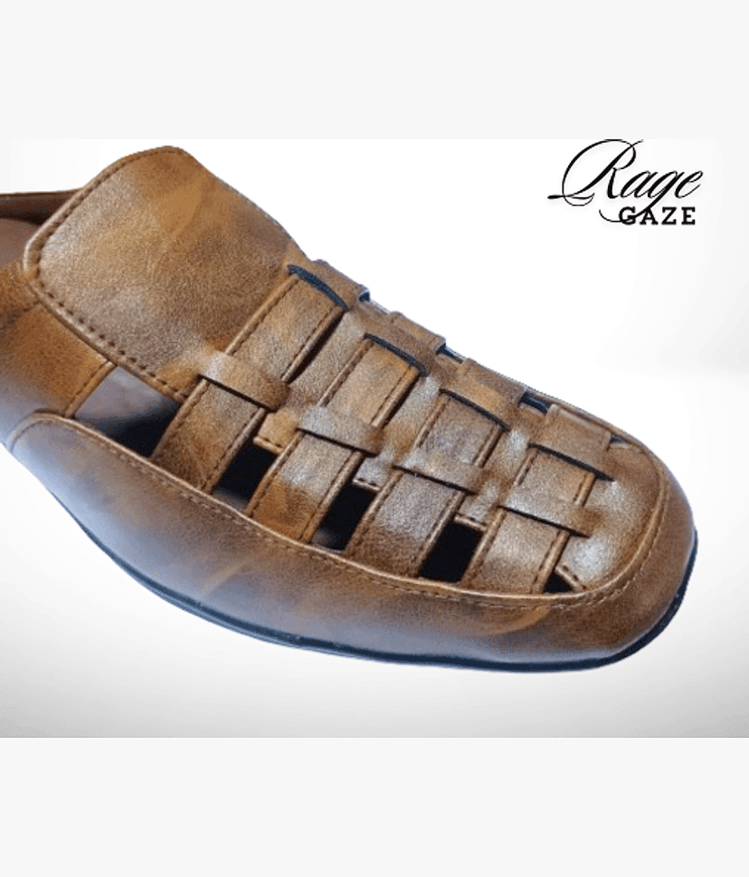 RAGE GAZE - Brown Men's Sandals view 2
