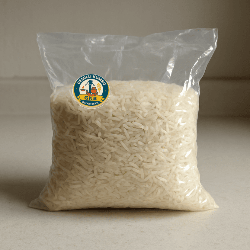 GEMMILI KUMBO Bhandar's sona masoori rice