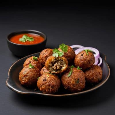 Pepper Mutton Pakoda