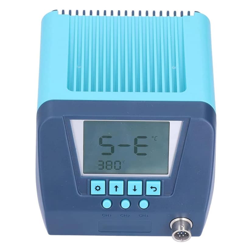 Digital Solder Irons Set, Soldering Iron Station Kit Compact for Metal Desoldering for Welding(European plug)