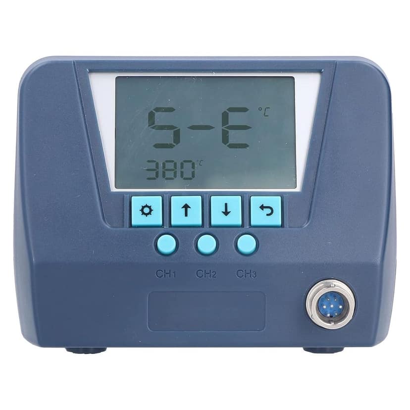 Digital Solder Irons Set, Soldering Iron Station Kit Compact for Metal Desoldering for Welding(European plug) view 3