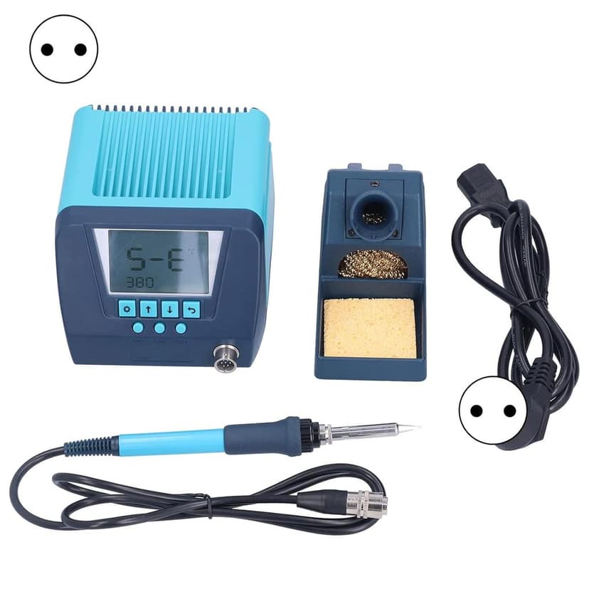 Digital Solder Irons Set, Soldering Iron Station Kit Compact for Metal Desoldering for Welding(European plug) view 4