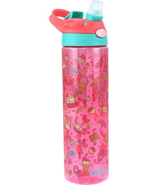 SmilyKiddos - Sipper bottle 750 ml Blue School Water Bottle 450 mL ( Set of 1 )